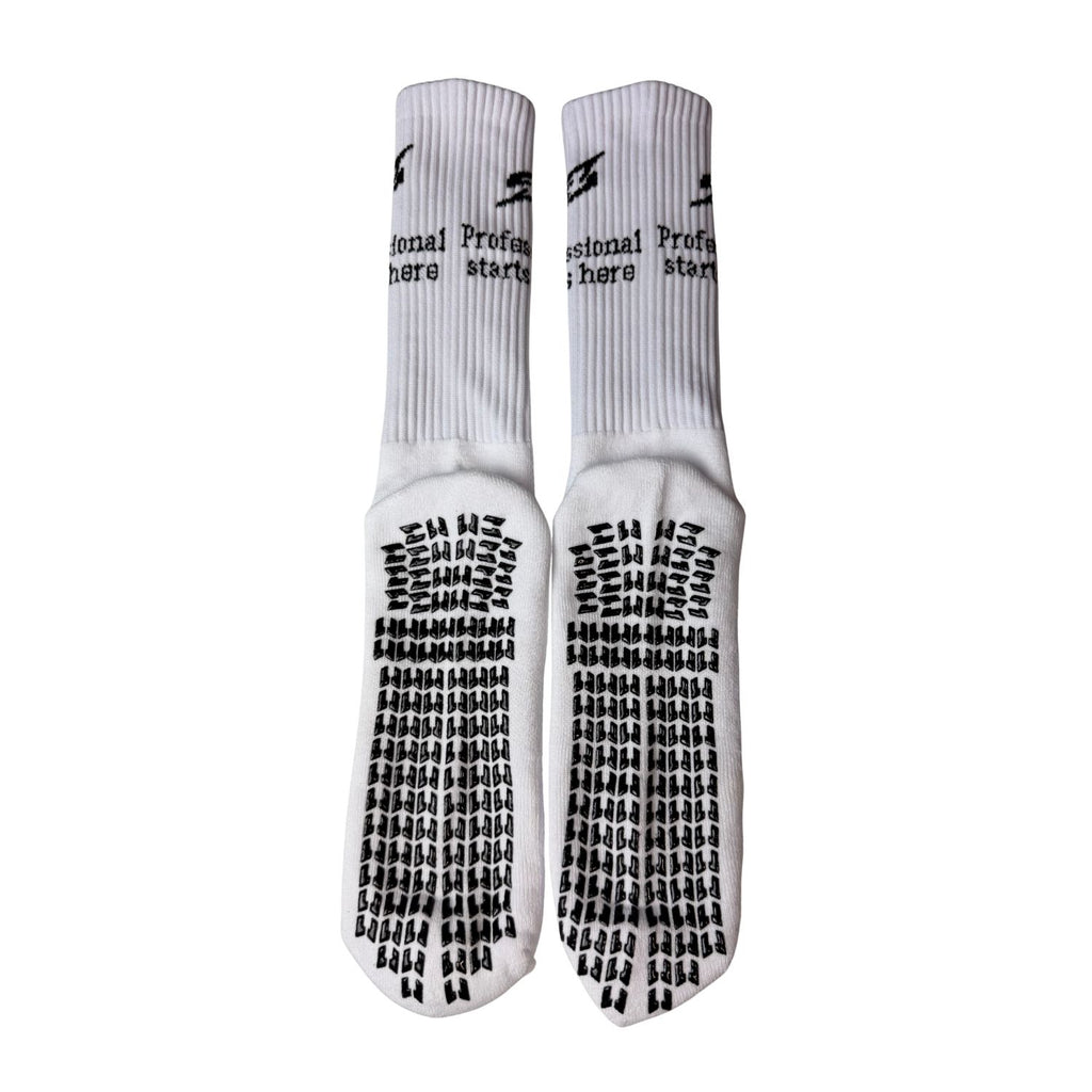 2 Paar BoxWrap Gripsocken - Weiß